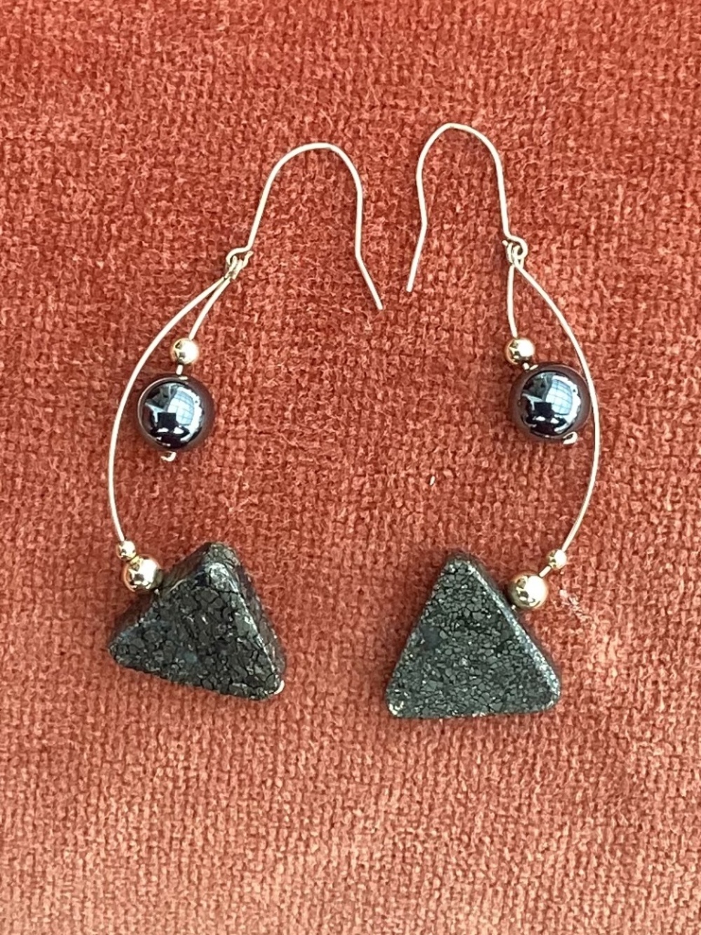 Modern Geometric drop Earrings